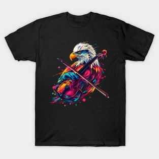 Eagle Playing Violin T-Shirt